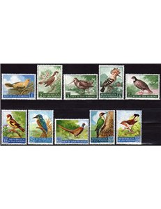 SAN MARINO 1960 Fauna avicola 10v MNH**