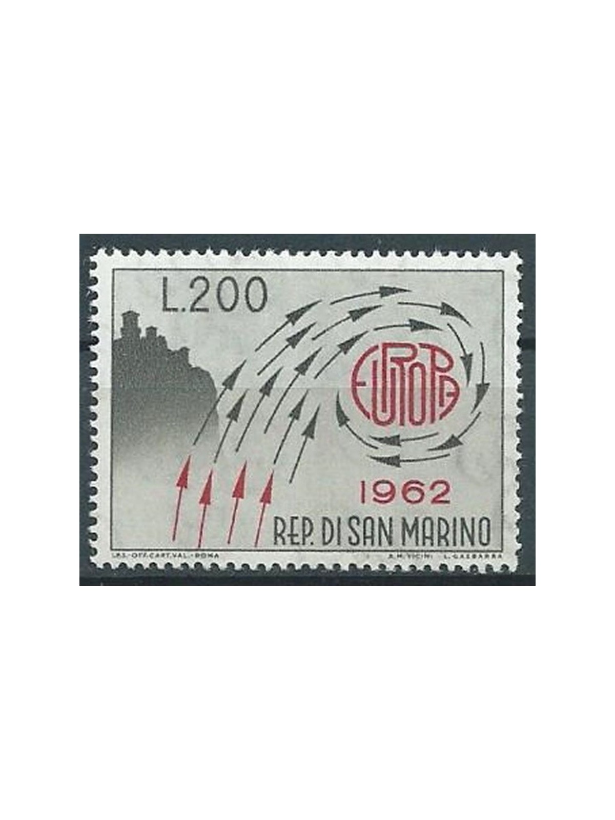 SAN MARINO 1962 Europe MNH**
