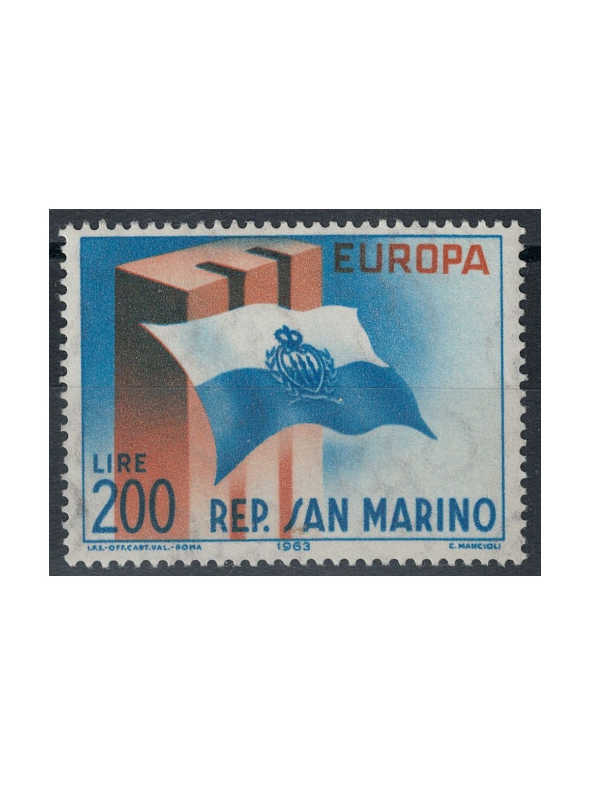 SAN MARINO 1963 Europe MNH**
