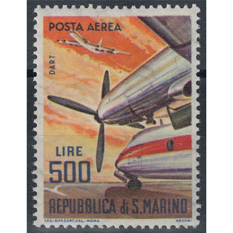 SAN MARINO 1965 Aerei moderni (posta aerea) MNH**