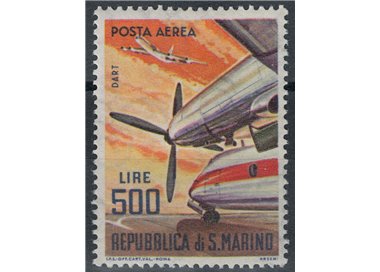 SAN MARINO 1965 Aerei moderni (posta aerea) MNH**