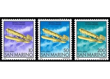 SAN MARINO 1978 Posta aerea 3v MNH**