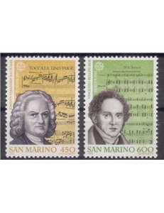 SAN MARINO 1985 Europa 2v MNH**