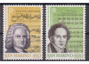 SAN MARINO 1985 Europa 2v MNH**