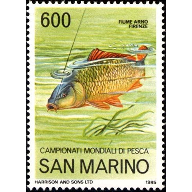 SAN MARINO 1985 World Fishing Championships MNH**