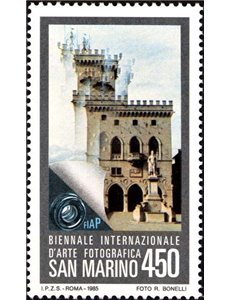 SAN MARINO 1985 Biennale d'arte fotografica MNH**