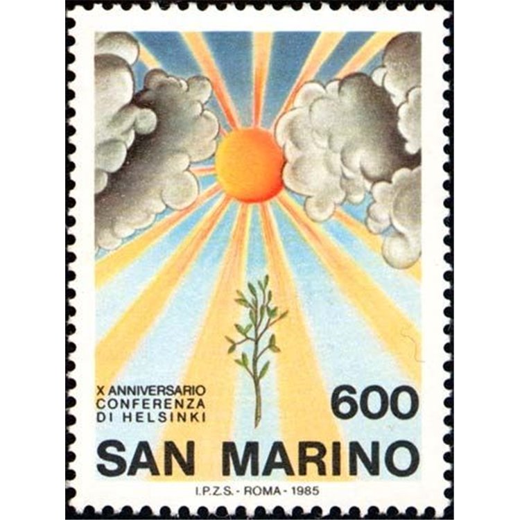 SAN MARINO 1985 Helsinki Conference MNH**