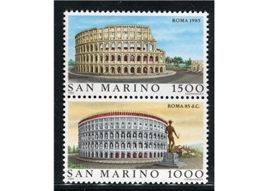 SAN MARINO 1985 Views of Rome 2v MNH**