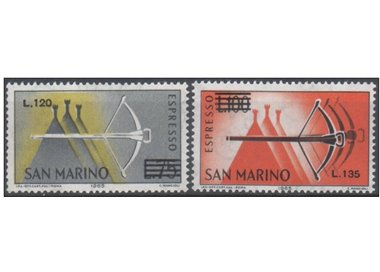 SAN MARINO 1965 Express 2v MNH**