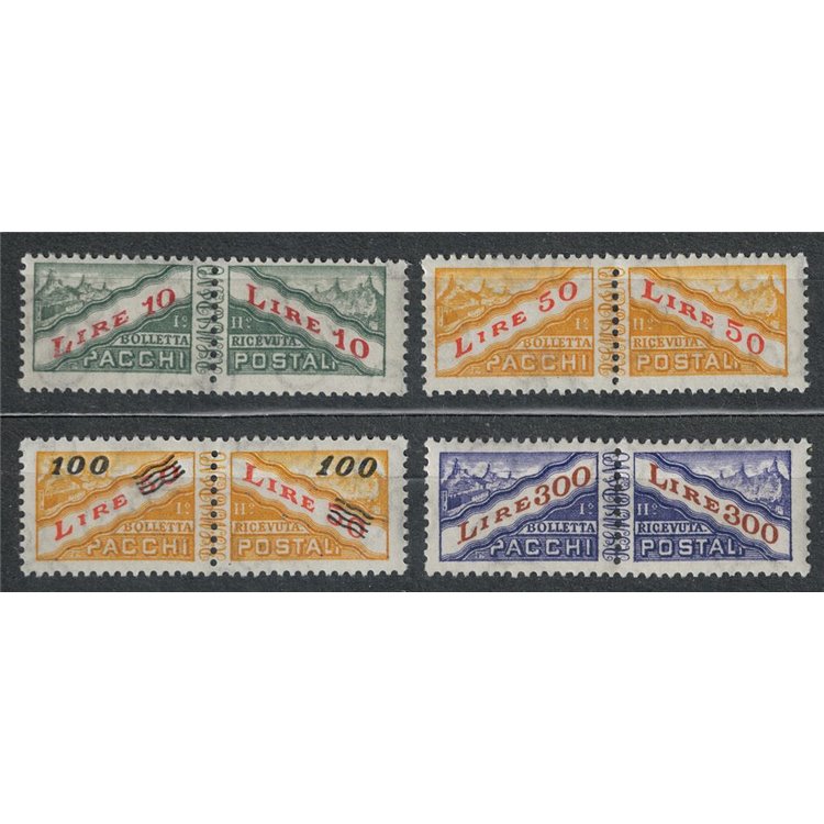 SAN MARINO 1965 Postal parcels 4v MNH**