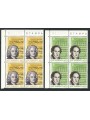 SAN MARINO 1985 Europe 2v in block of four MNH**