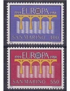 SAN MARINO 1984 Europa 2v MNH**