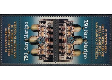 SAN MARINO 1994 Basilica of San Marco téte-béche 2v MNH**
