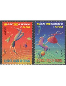 SAN MARINO 2002 Europa 2v MNH**