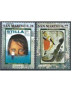 SAN MARINO 2003 Europe 2v MNH**
