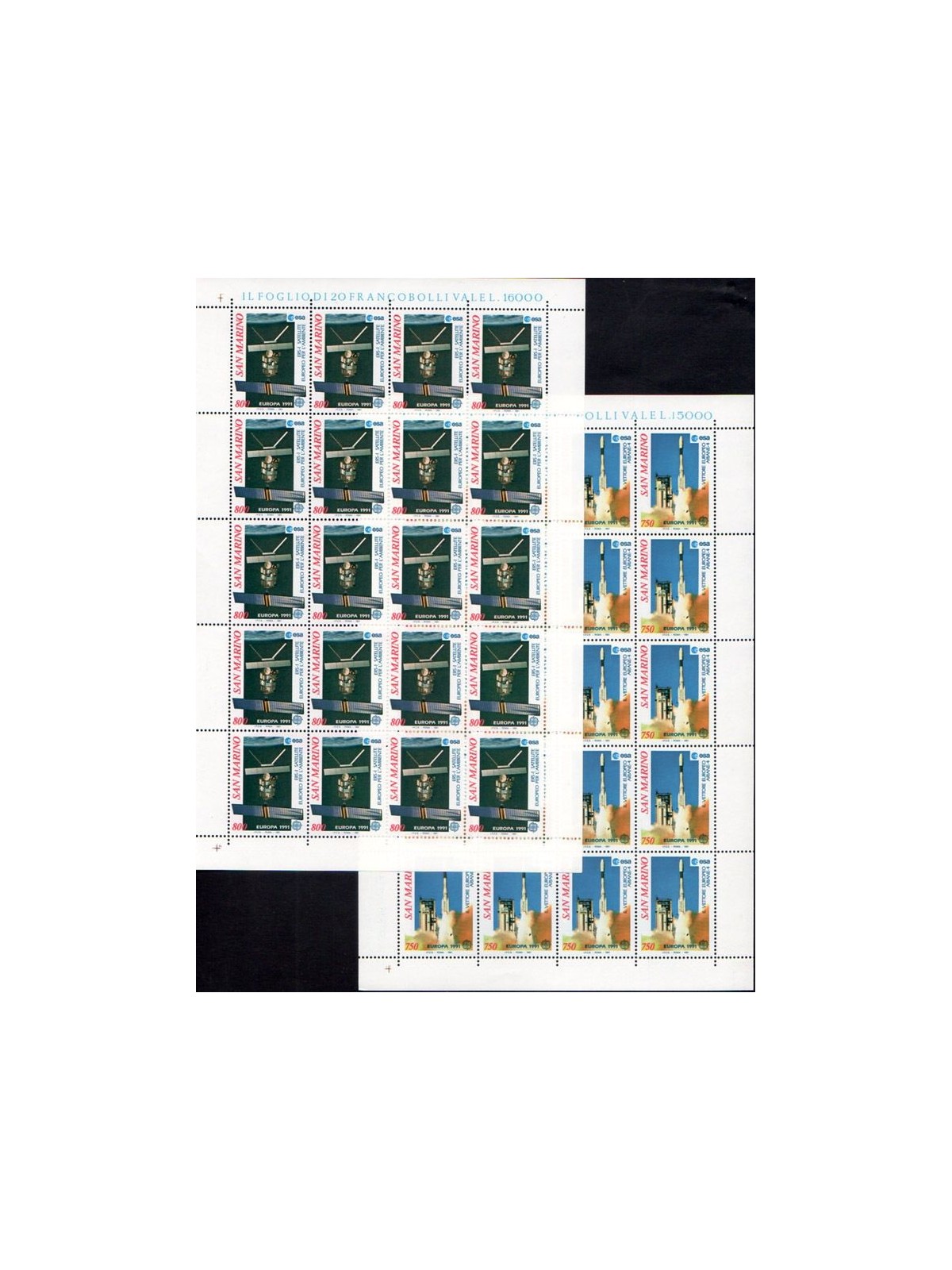 SAN MARINO 1991 Europa 2 MF MNH**