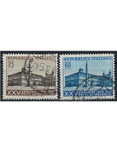 ITALIA 1954 Patti Lateranensi 2v us