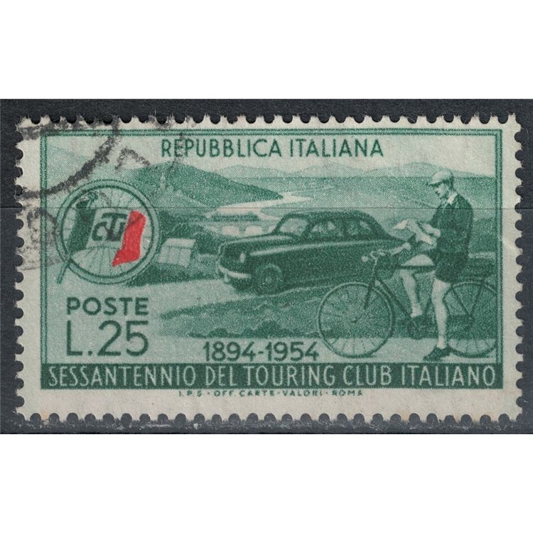 ITALY 1954 Touring Club Italiano us