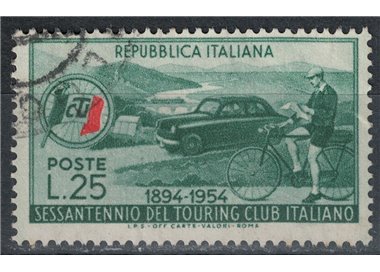 ITALY 1954 Touring Club Italiano us