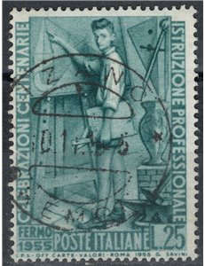 ITALY 1955 Professional education us