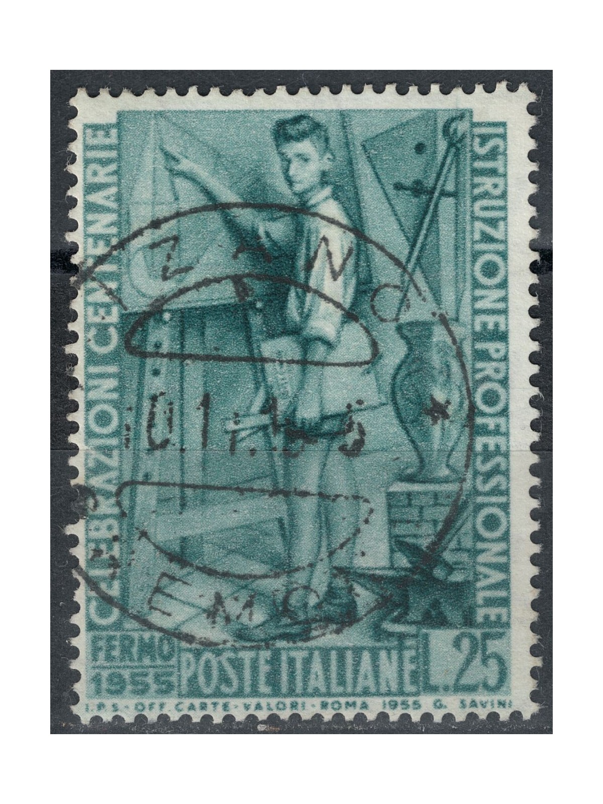 ITALY 1955 Professional education us