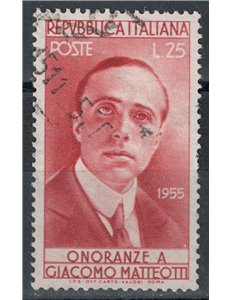 ITALIA 1955 Giacomo Matteotti us
