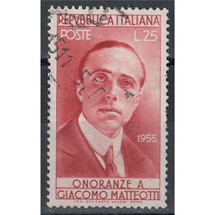 ITALY 1955 Giacomo Matteotti us