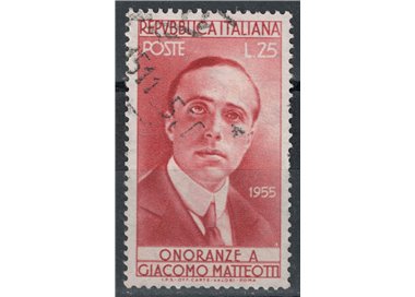 ITALY 1955 Giacomo Matteotti us