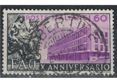 ITALY 1955 Anniversary FAO us
