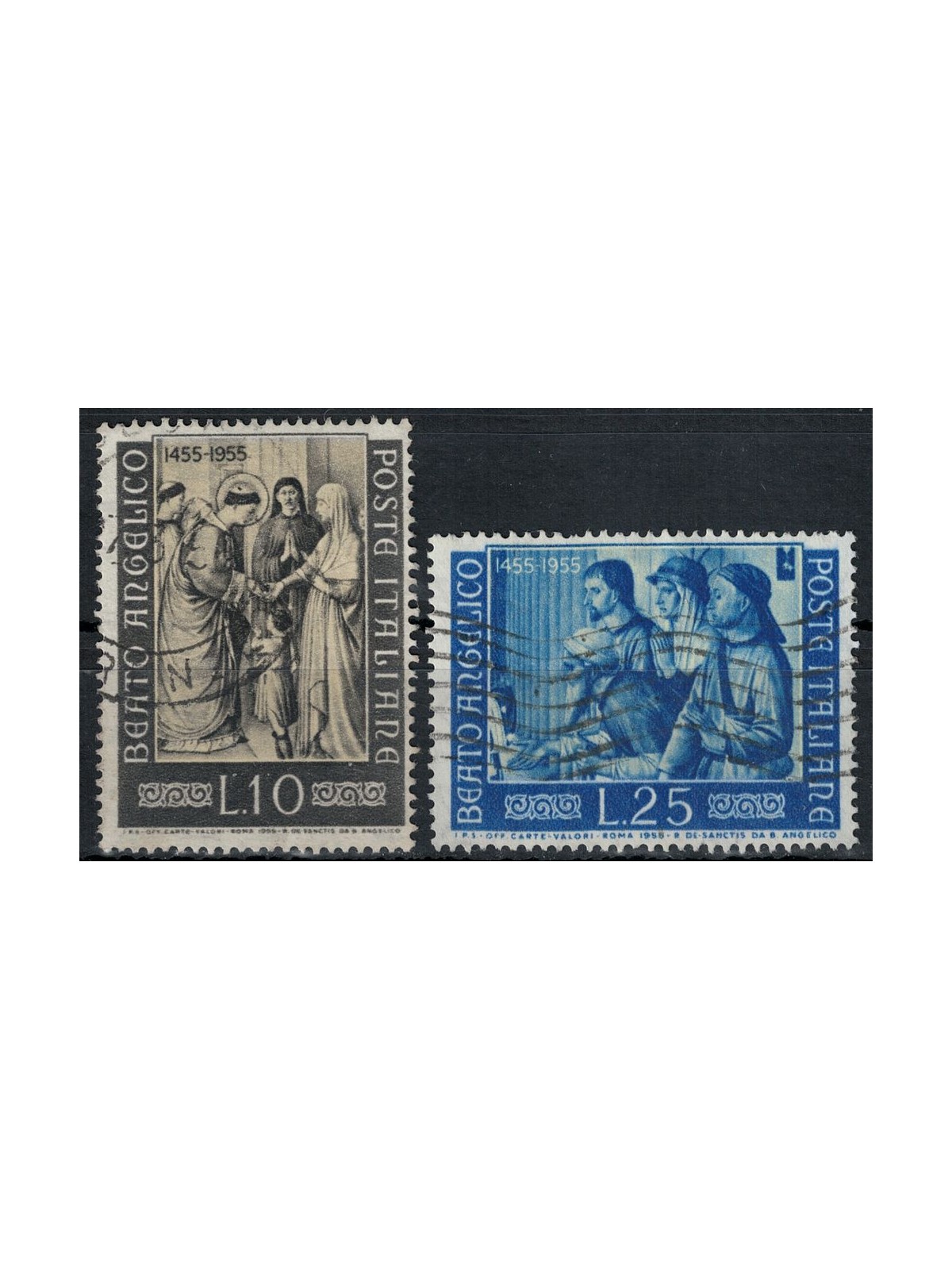 ITALIA 1955 Beato Angelico 2v us
