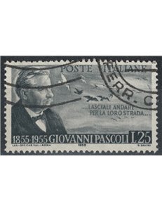 ITALIA 1955 Giovanni Pascoli us