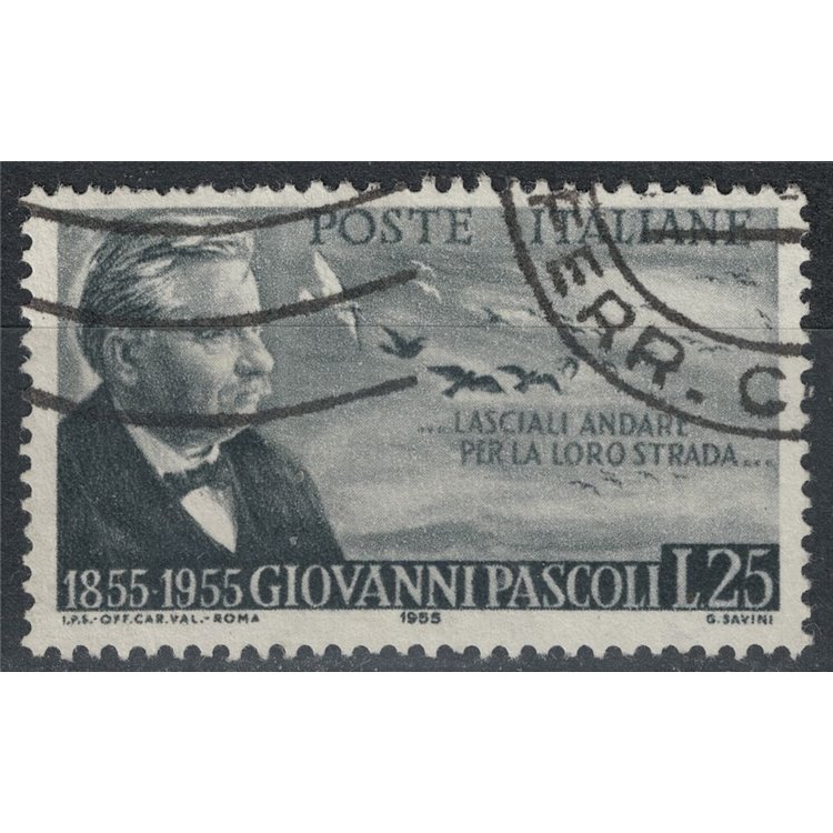 ITALY 1955 Giovanni Pascoli us