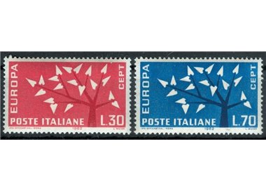 ITALIA 1962 Europa 2v MNH**