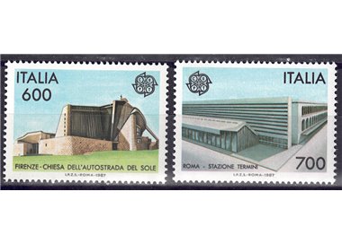 ITALY 1987 Europe 2v MNH**