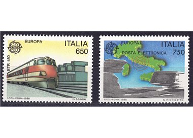 ITALY 1988 Europe 2v MNH**