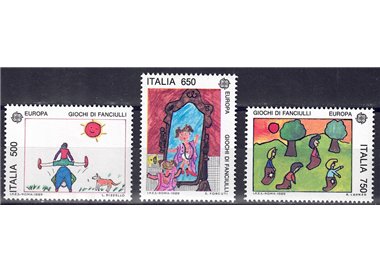 ITALY 1989 Europe 3v MNH**