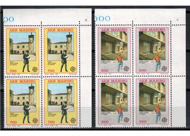 SAN MARINO 1990 Europa 2v in quartine MNH**