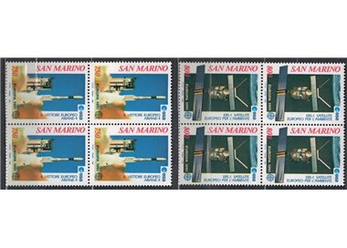 SAN MARINO 1991 Europa 2v in quartine MNH**