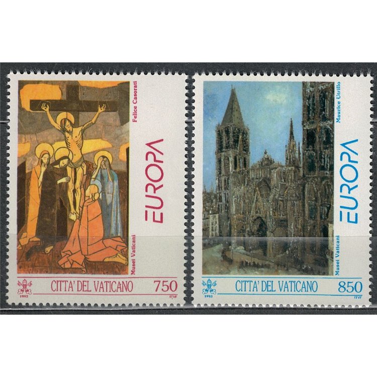 VATICAN 1993 Europe 2v MNH**
