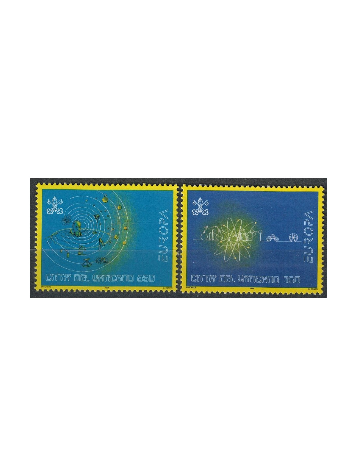 VATICAN 1994 Europe 2v MNH**