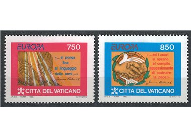 VATICAN 1995 Europe 2v MNH**