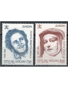 VATICAN 1996 Europe 2v MNH**