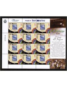 SAN MARINO 2013 Made in San Marino (la Serenissima) MF MNH**