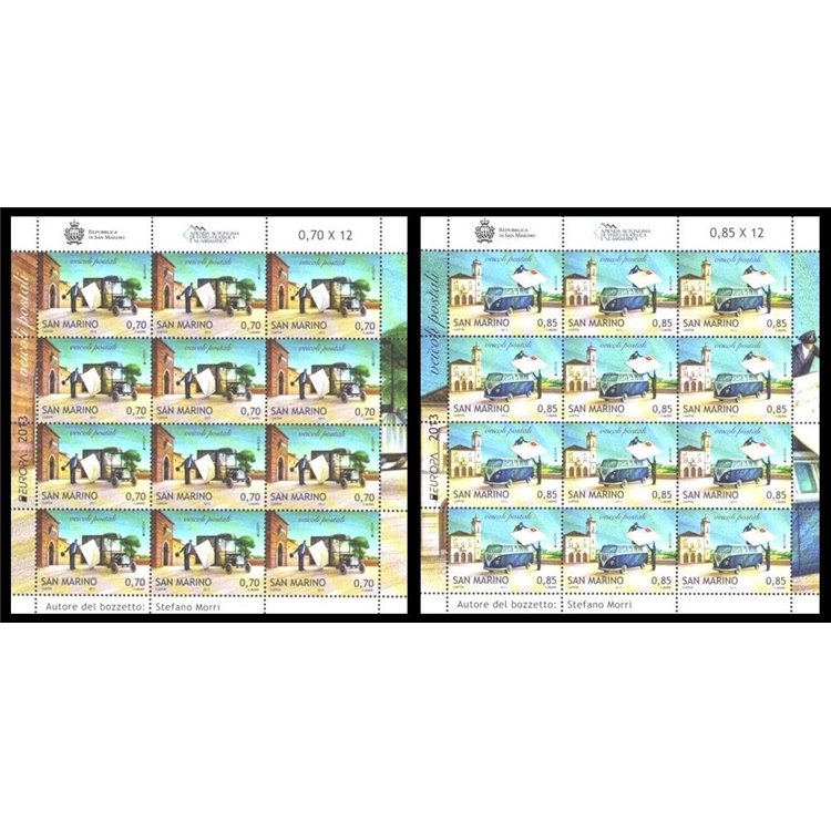 SAN MARINO 2013 Europe 2 m/s MNH**