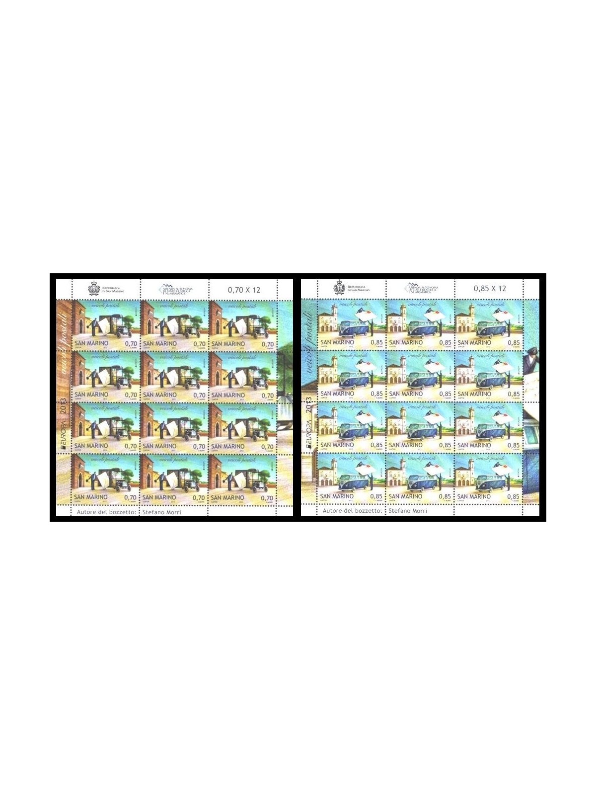 SAN MARINO 2013 Europe 2 m/s MNH**