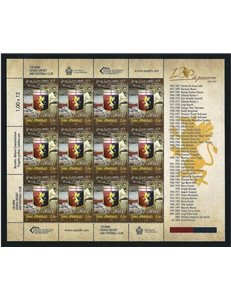 SAN MARINO 2013 Genoa Calcio MF MNH**