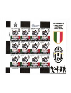 SAN MARINO 2013 Juventus campione d'Italia MF MNH**