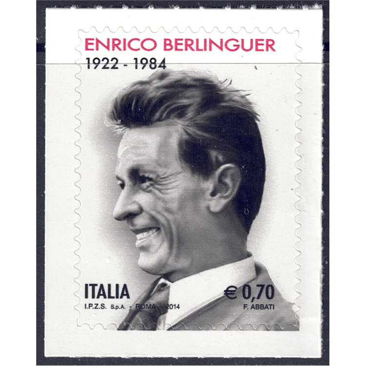 ITALY 2014 Enrico Berlinguer MNH**