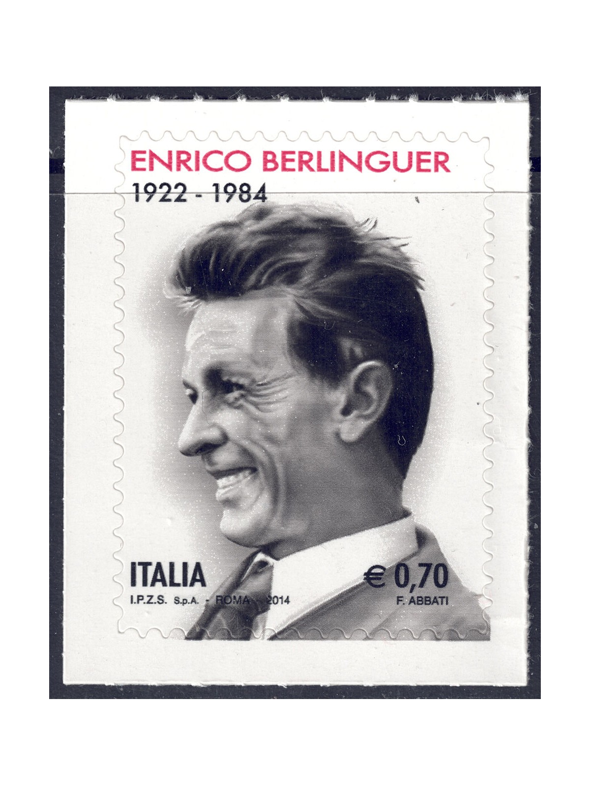 ITALIA 2014 Enrico Berlinguer MNH**