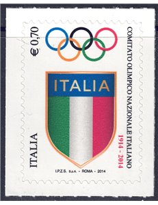 ITALIA 2014 Comitato Olimpico (CONI) MNH**